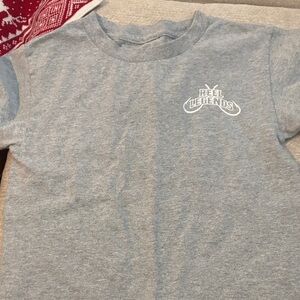 Reel Legends Kids Light Gray Short Sleeve Tee